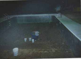 inground pool installation